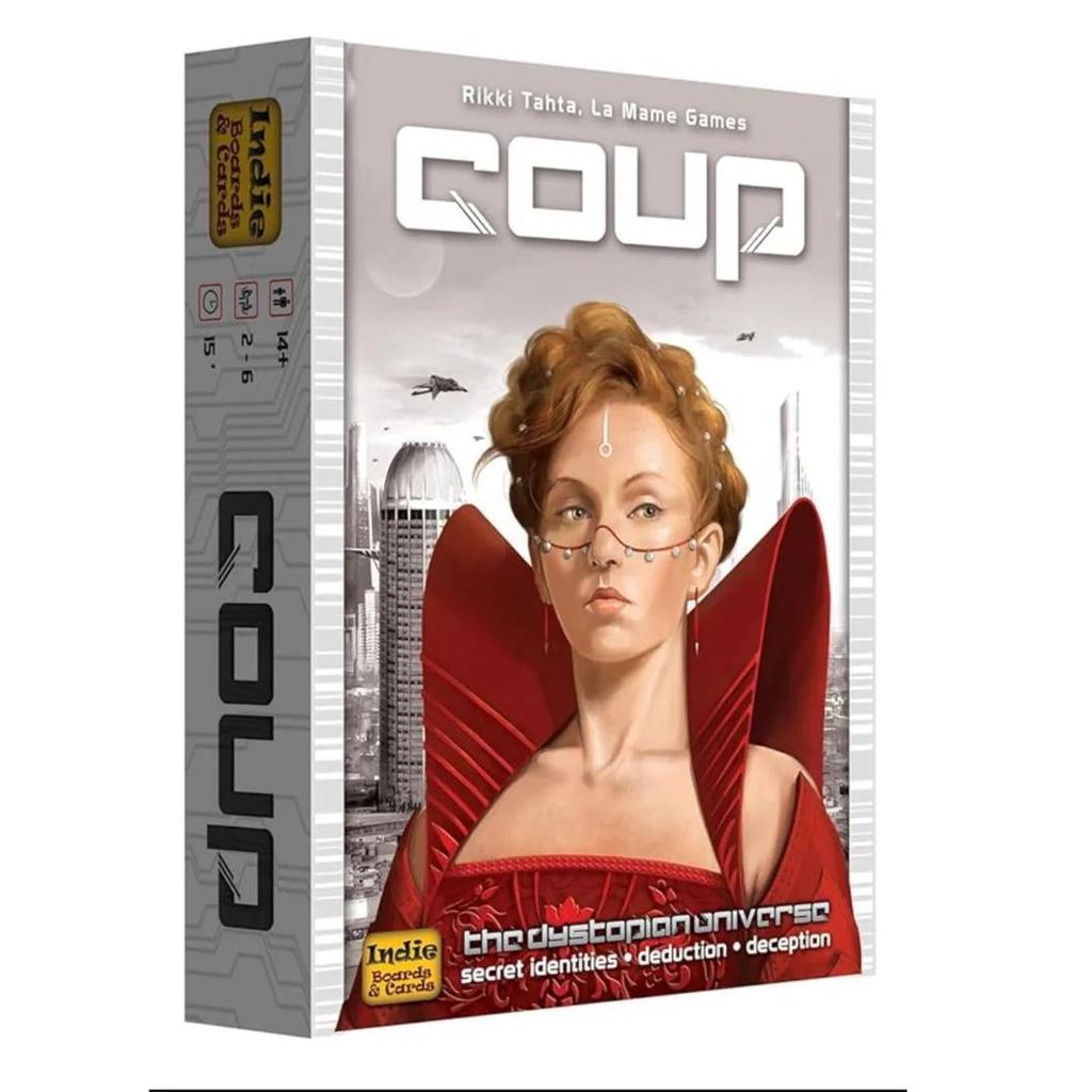 Coup – The Resistance Universe Card Game | Secret Identities, Bluffing n Strategy