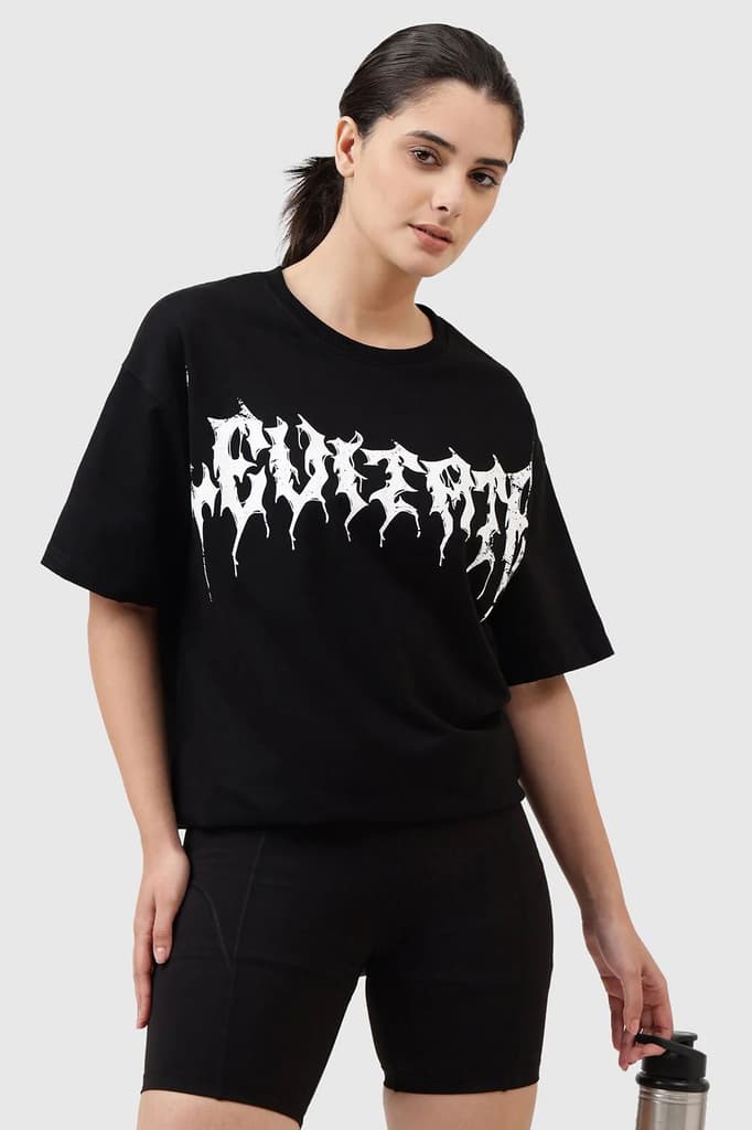 Levitate Oversized T-shirt Black — photo 5