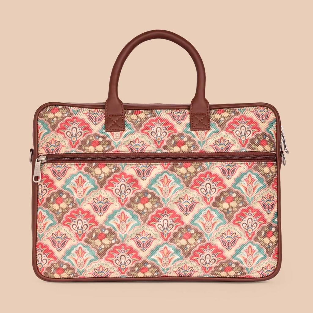 Mughal Art Multicolor Laptop Bag — photo 3