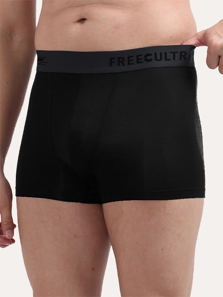 Men's Anti-Bacterial Micro Modal Plain Trunk (Pack of 4) — photo 5
