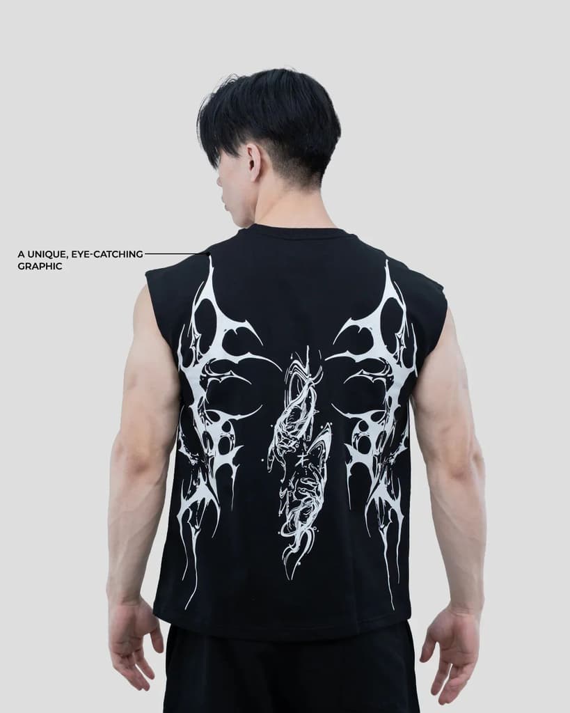Dark Flex Boxy tank — photo 3