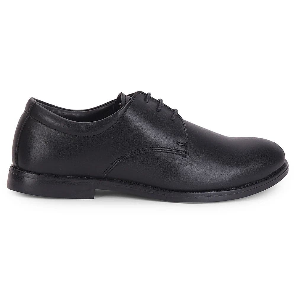 Fortune Black Formal Lacing Derby Shoes For Men MONTRICH-E By Liberty — photo 2