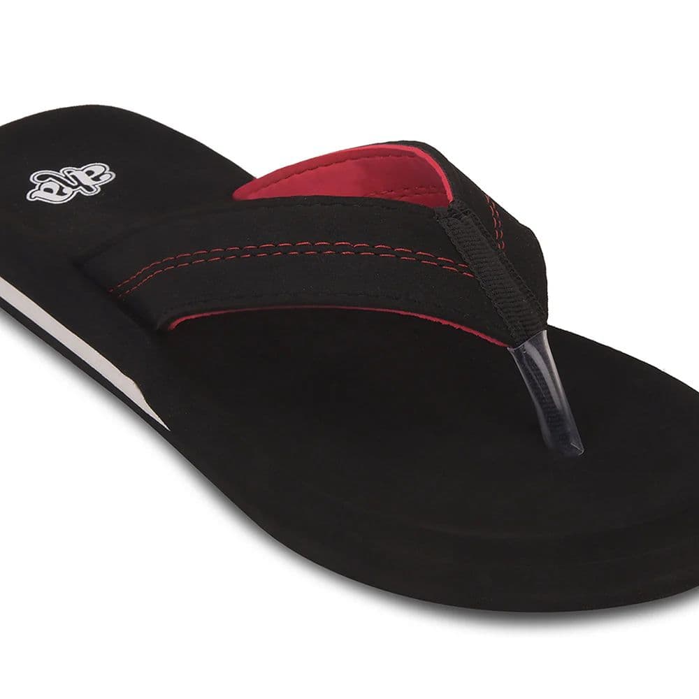 A-HA Black Casual Flip-Flops For Men EXACT By Liberty — photo 5