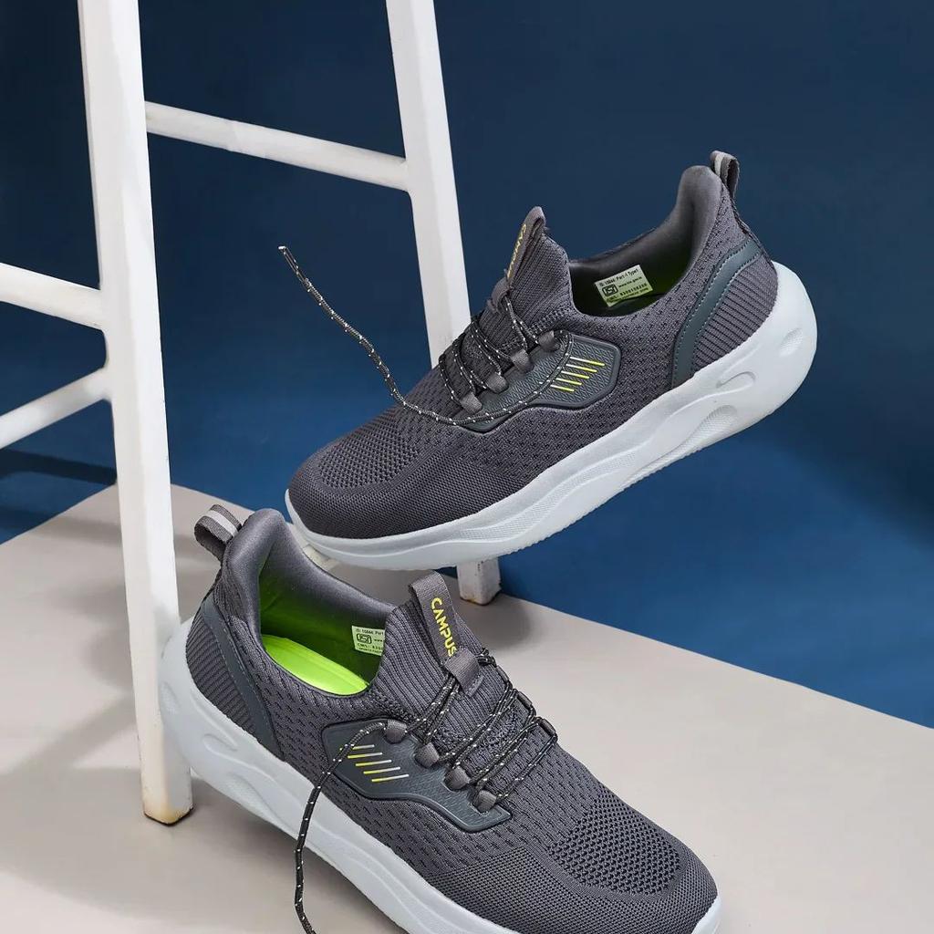 DUO Grey Men's Walking Shoes