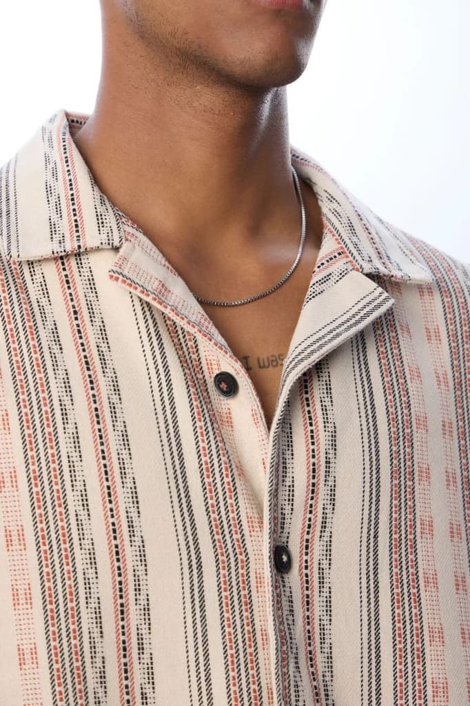 Retro Stripe Resort Shirt — photo 6