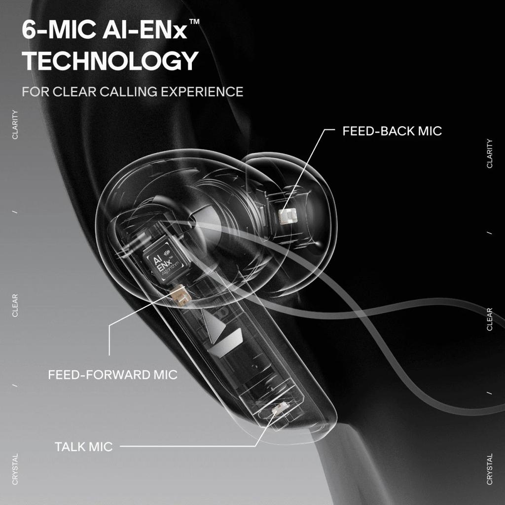 boAt Nirvana Crown | Smart TWS Earbuds with Haptic Enabled Case, 50dB Hybrid ANC & Spatial Audio — photo 8