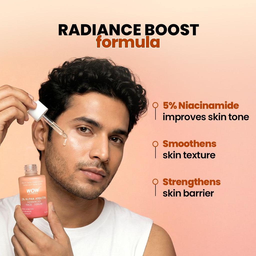 2% Alpha Arbutin Advanced Face Serum Fades Dark Spots & Evens Skin