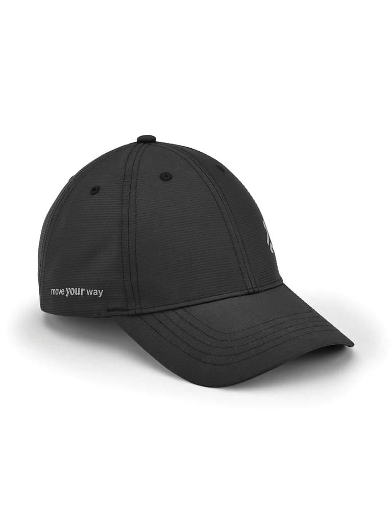 Polyester Solid Black Unisex Cap — photo 5