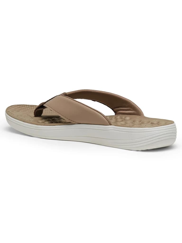 SL-418LA Beige Women's Flip Flops — photo 3