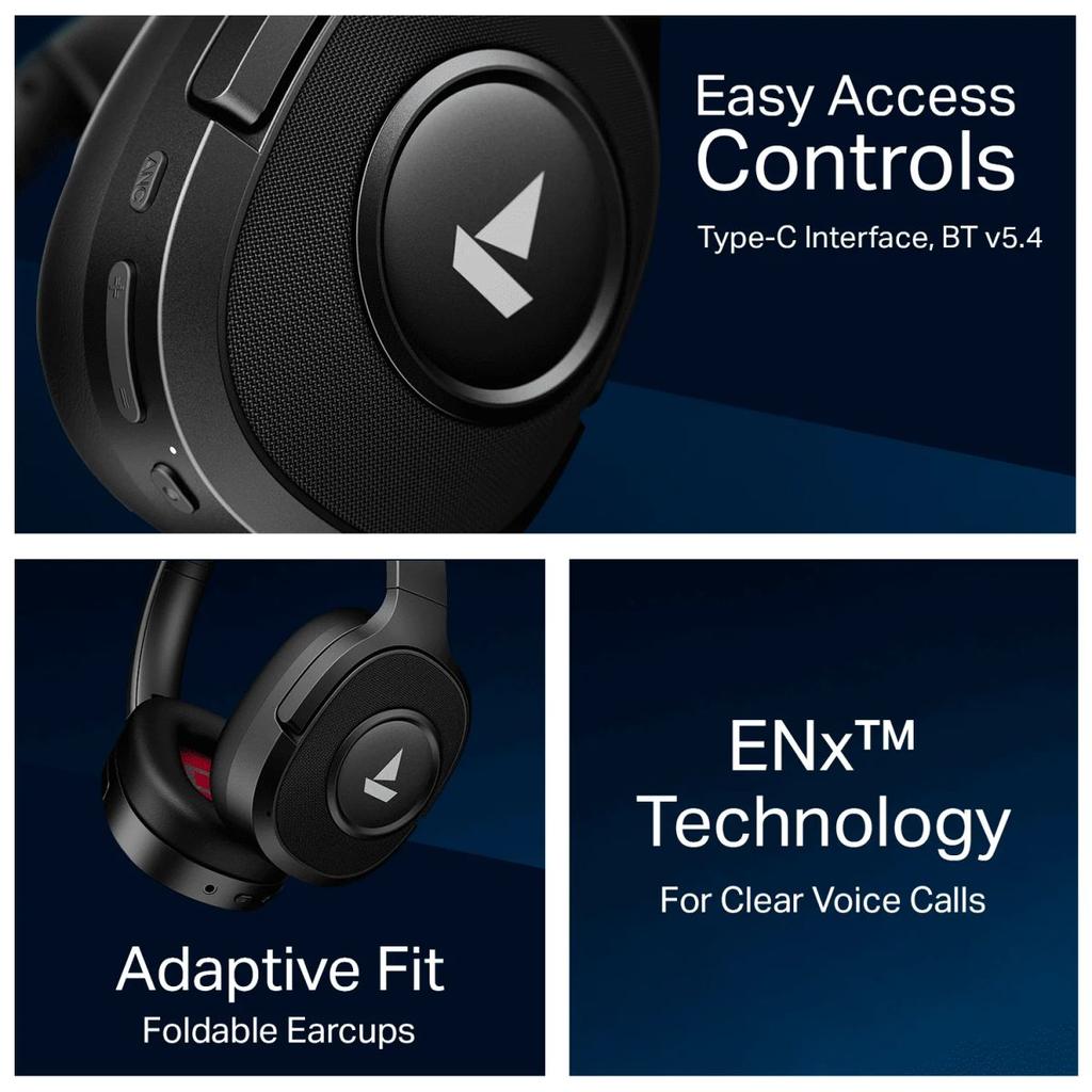 boAt Rockerz Plus 550 ANC | Wireless Headphones with 80H Playback, 40dB Hybrid ANC & boAt Signature Sound — photo 6