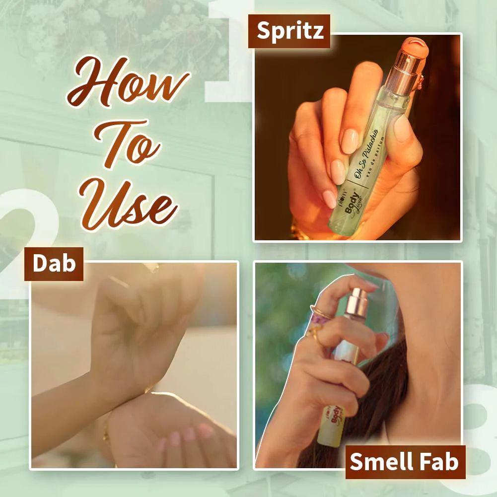 Oh So Pistachio Eau De Parfum by Plum BodyLovin' | 15ml