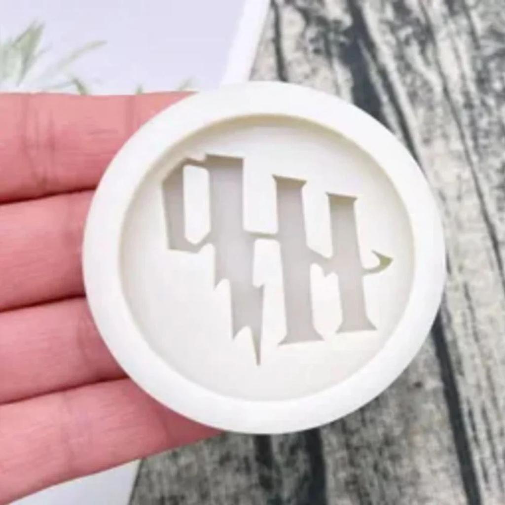 Wizard Castle & HP Letter Silicone Mold – Set of 2 Resin Art Craft Mold — photo 3