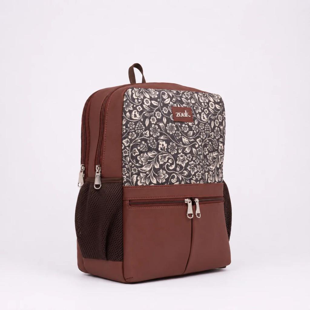 FloMotif Office Backpack (Brown) — photo 3