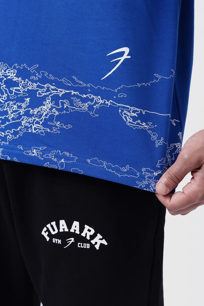 Monster Truck Oversized T-shirt Blue — photo 4