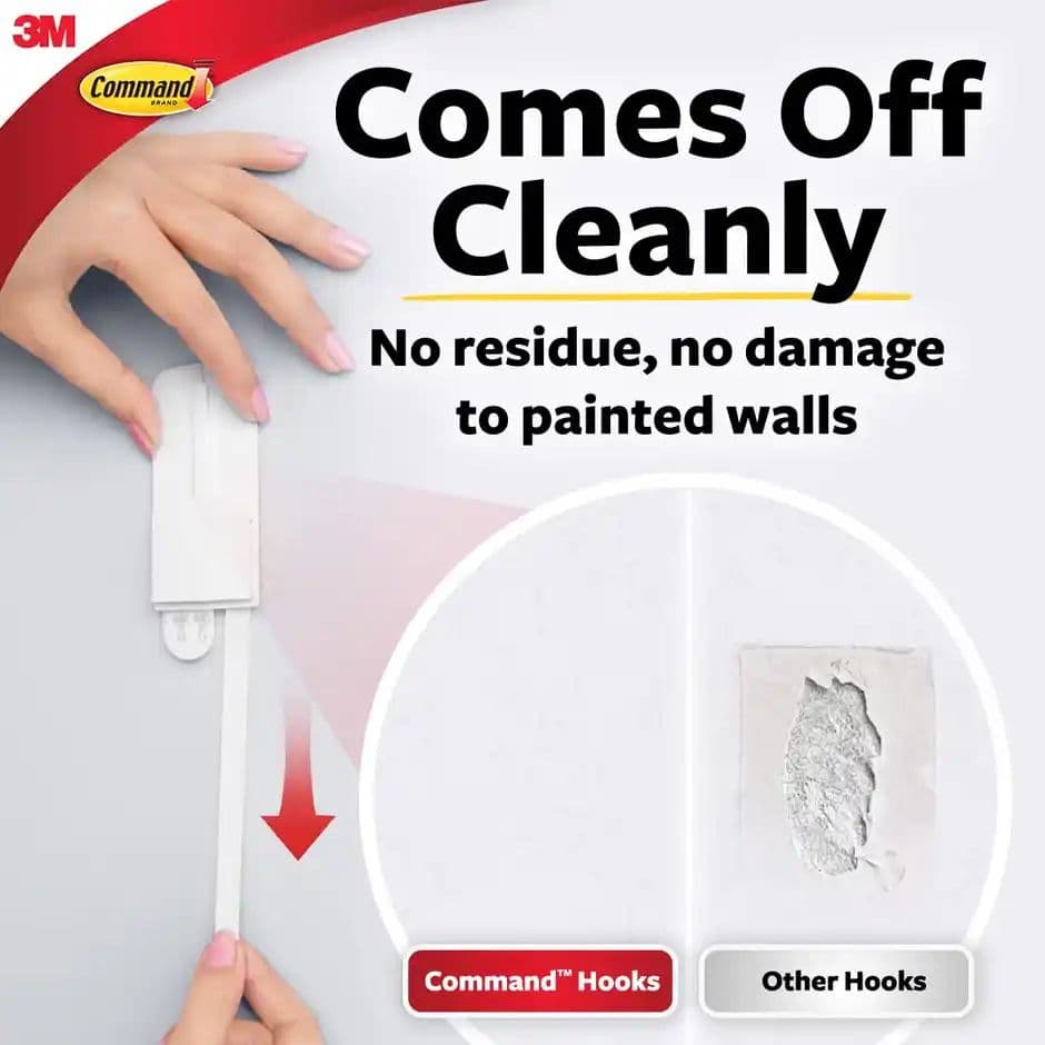 Command Jumbo Utility Hooks | White — photo 2