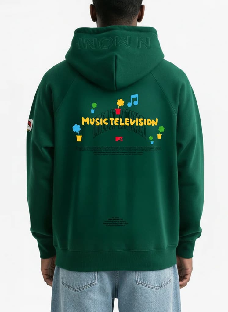 Cypher Hooded Zipper Jacket_MTV x Urban Monkey — photo 2