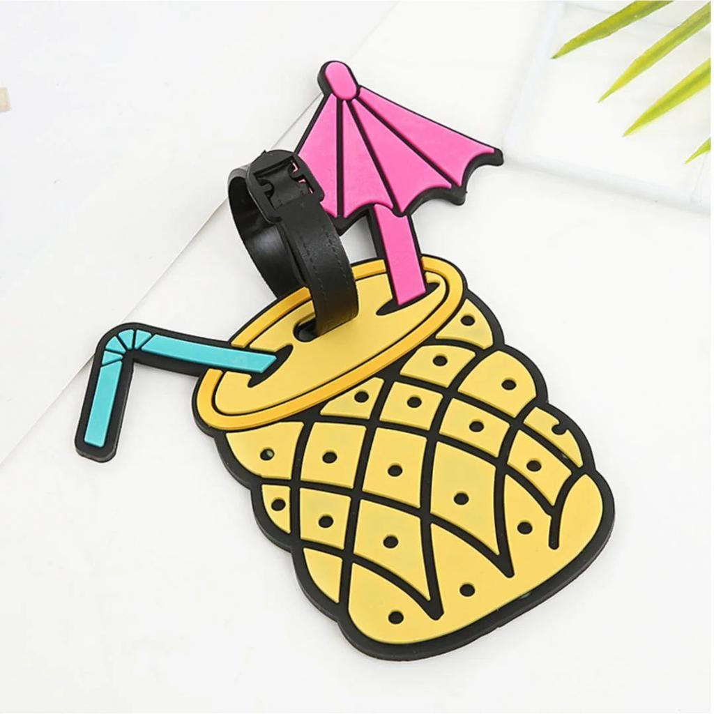 Holiday-Themed Luggage Tags – Fun Silicone Travel Bag Tags — photo 7