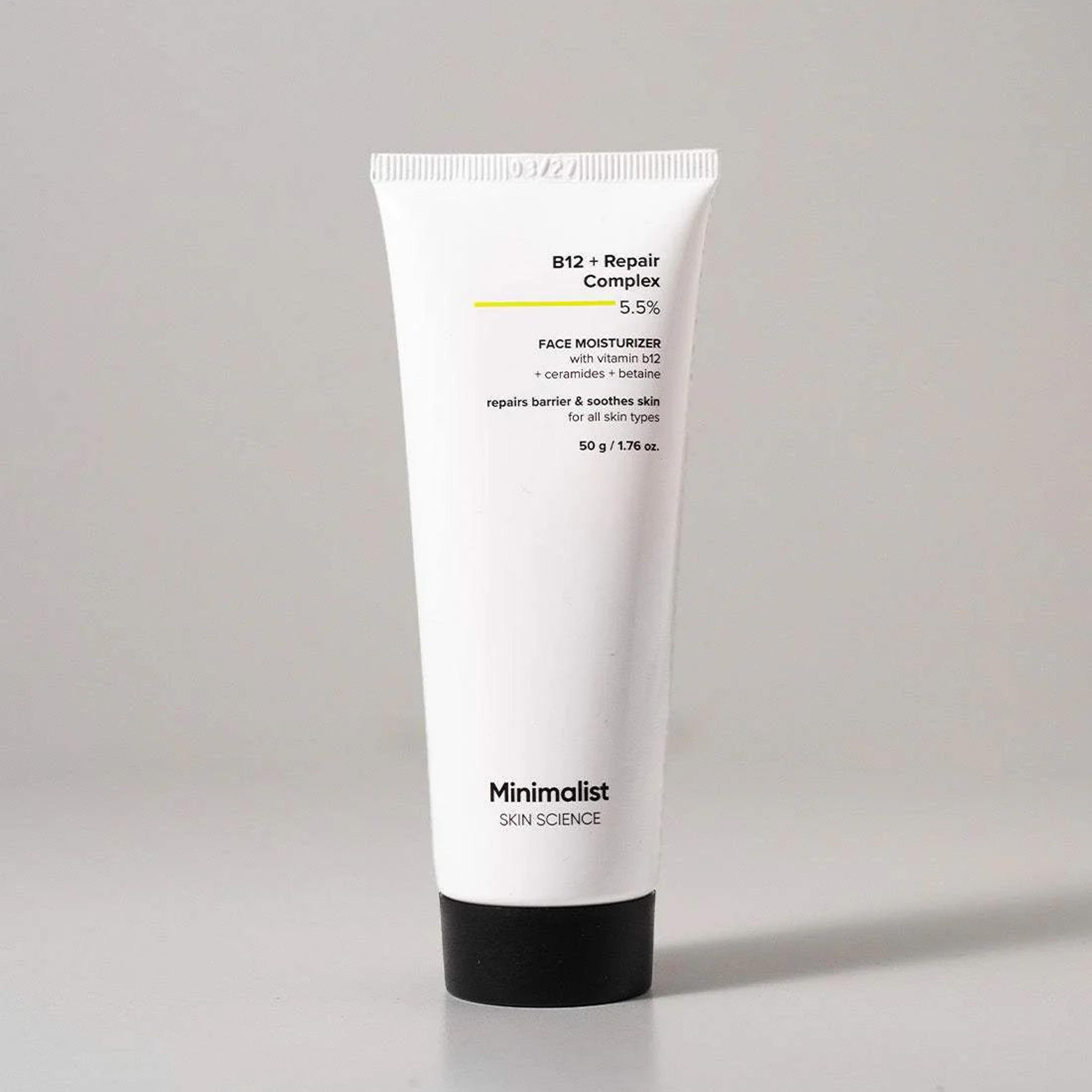 B12 + Repair Complex 5.5% Face Moisturizer