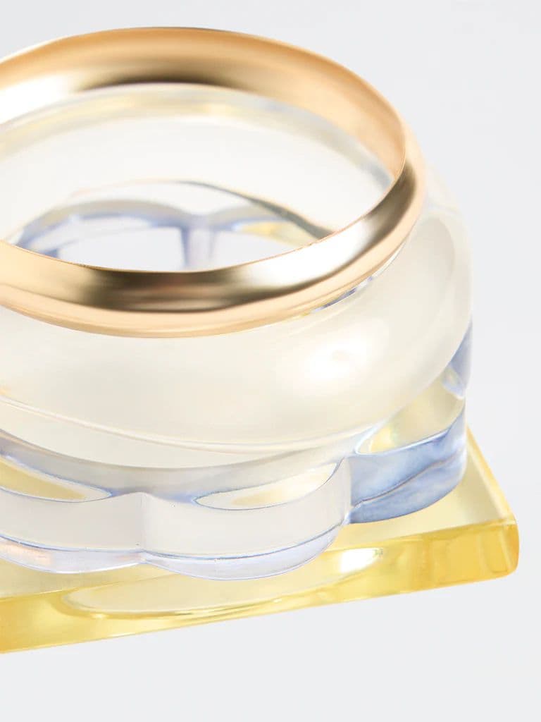 Westside Accessories Multicolour Resin and Metal Bangles – Pack of 3 — photo 3
