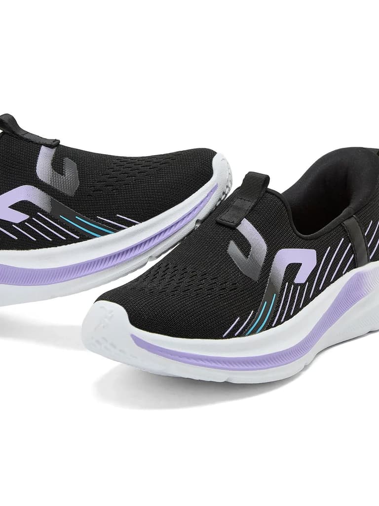 DAVO Black Women's Walking Shoes — photo 7