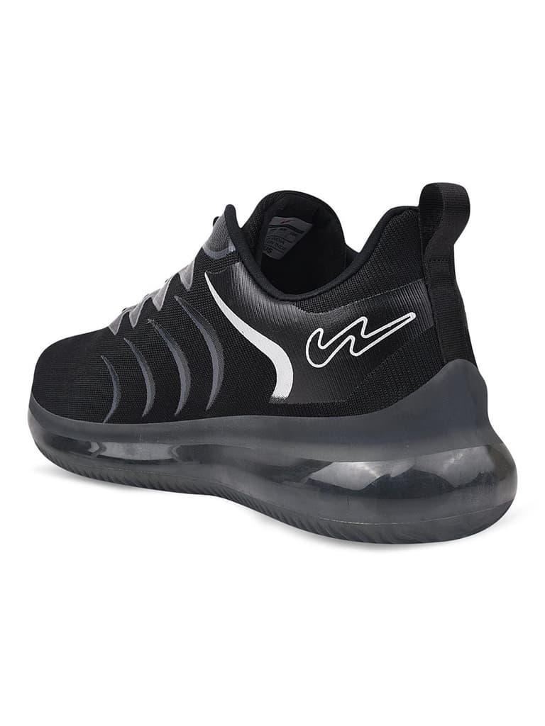 CAMP BROOM Black Men's Running Shoes — photo 3