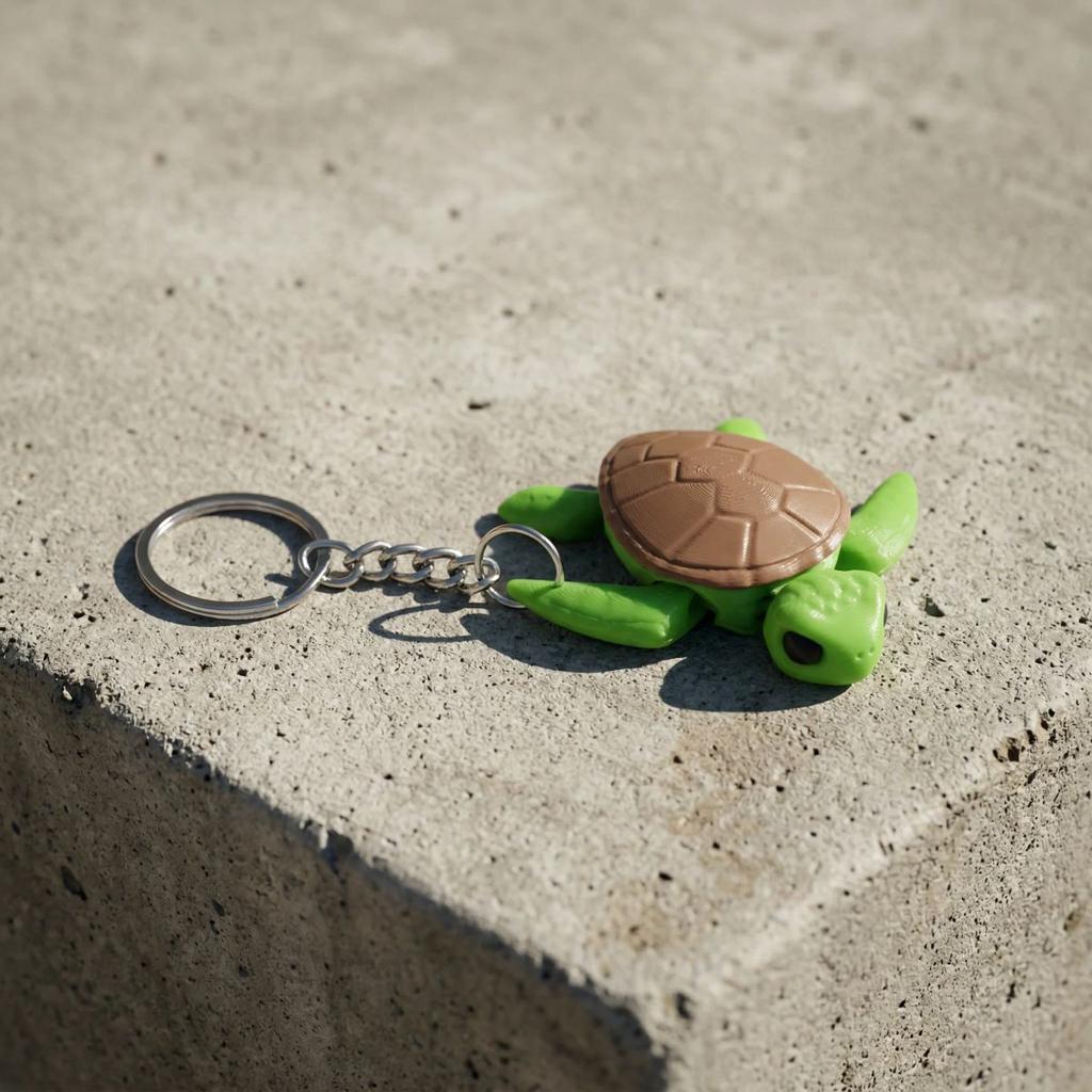 Sea Turtle Keychain