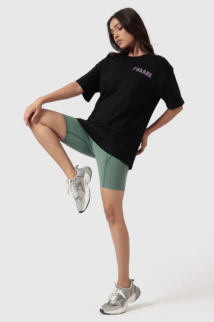 Rage Oversized T-shirts Black — photo 2