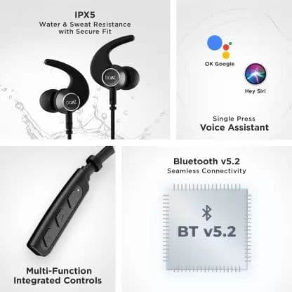 boAt Rockerz 235 Pro | Wireless Bluetooth Neckband with Up To 20 Hours Playback, BEAST™ Mode, ENx™ Technology — photo 4
