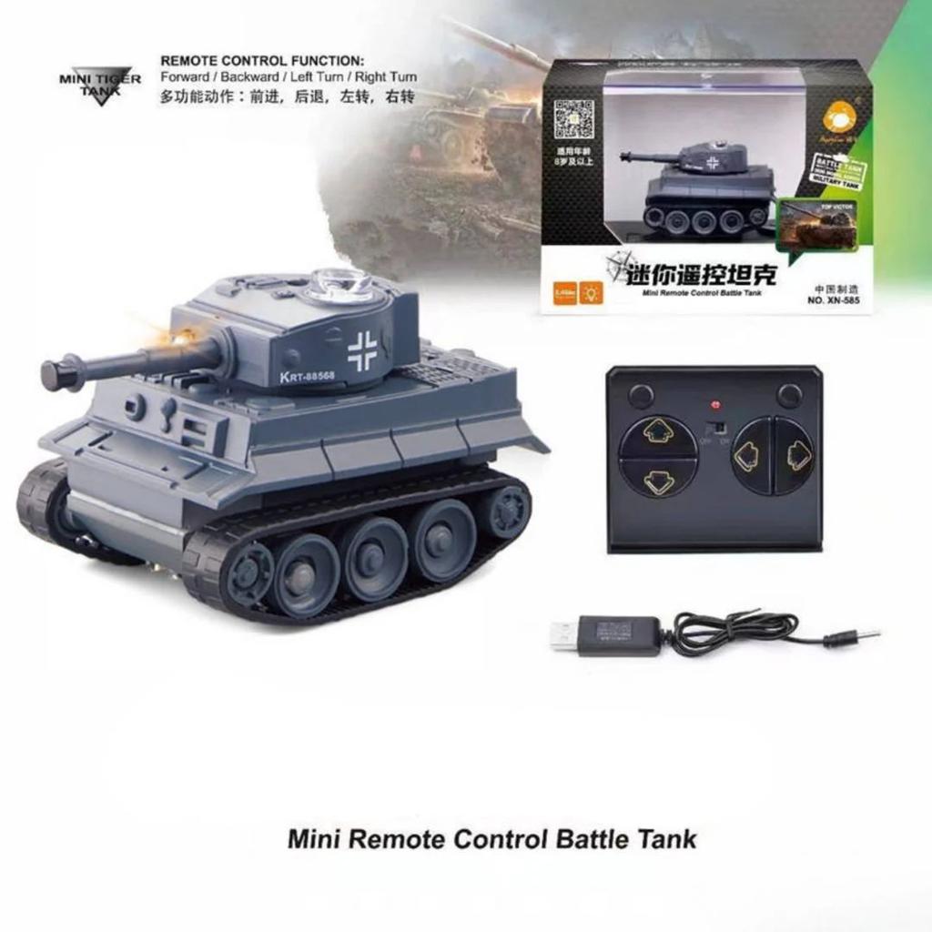 Mini Battle Tank Remote Control Toy
