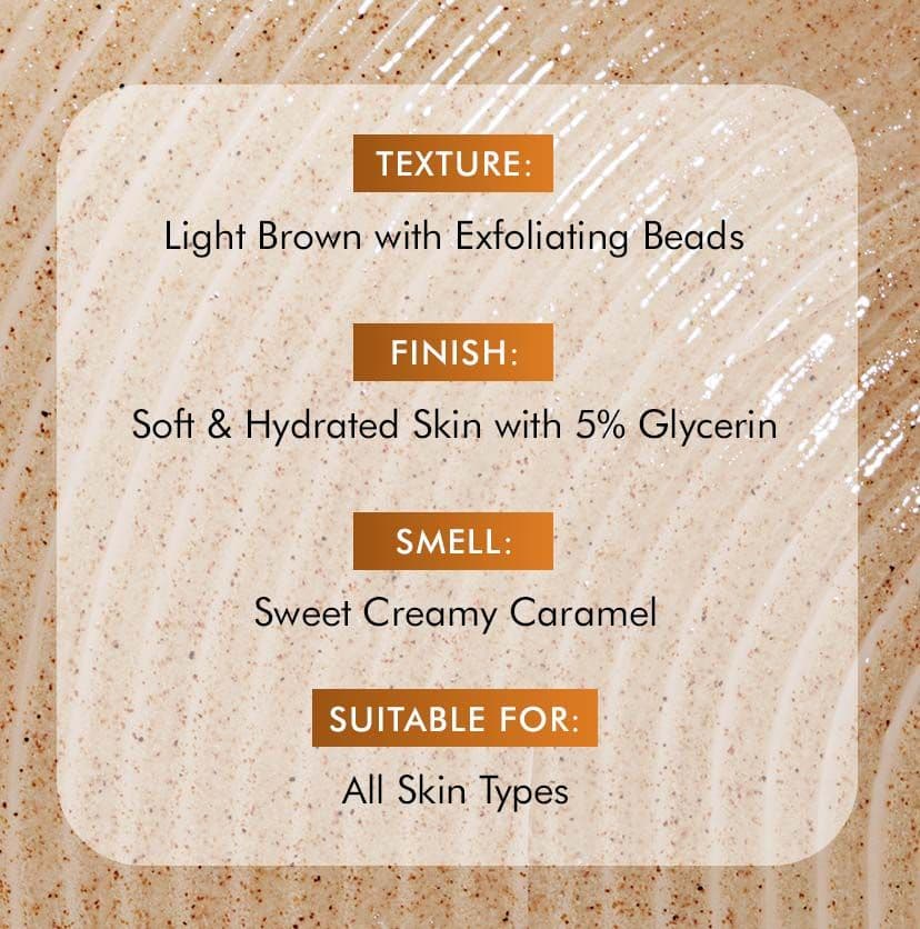 Exfoliating Caramel Crunch Body Wash - 300 ml