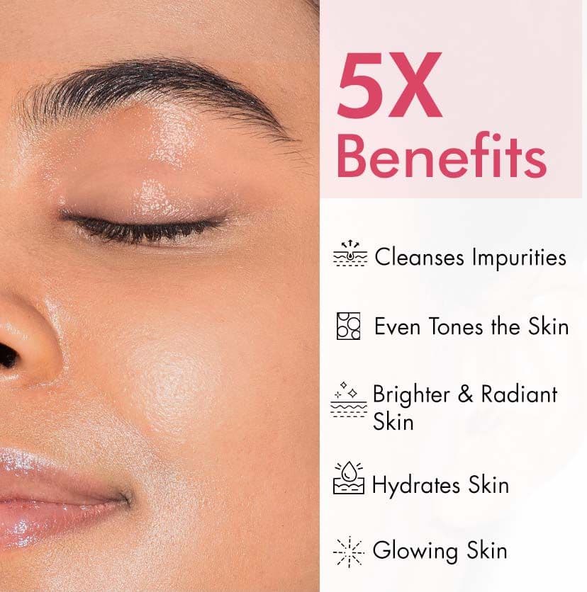 Brightening Face Wash - 1% Kojic Acid & Glutathione