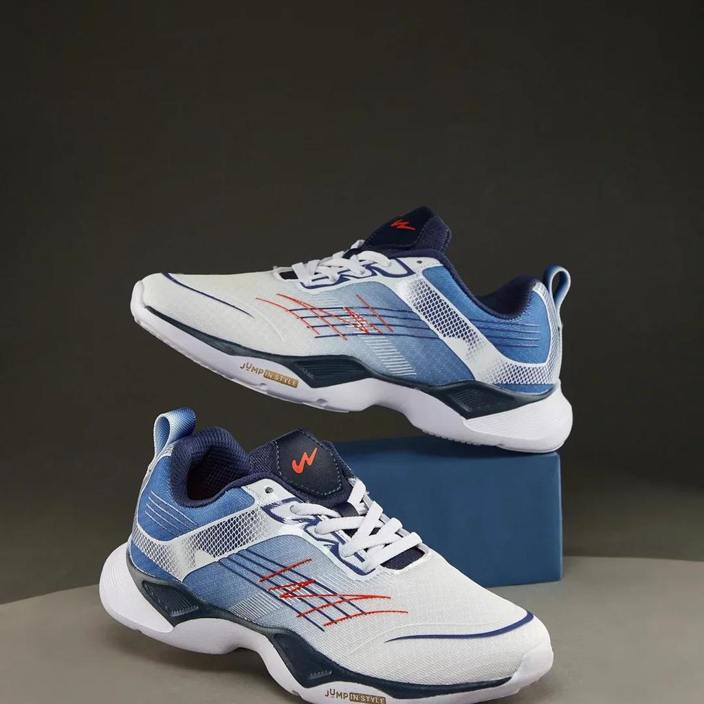 KAPE JR White Child Running Shoes