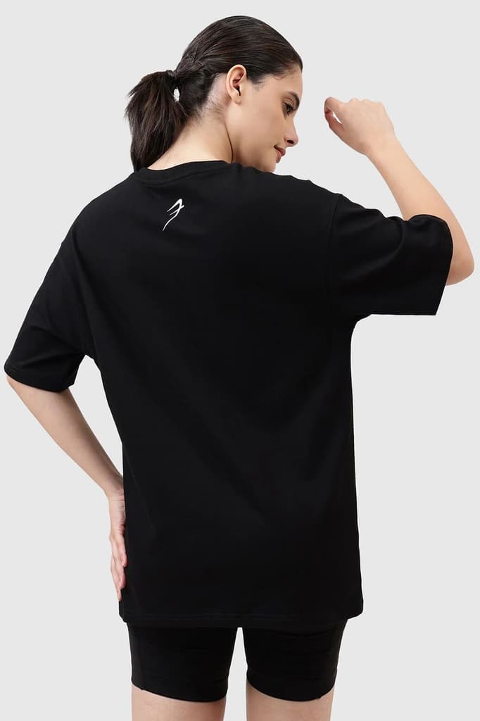 Levitate Oversized T-shirt Black — photo 6