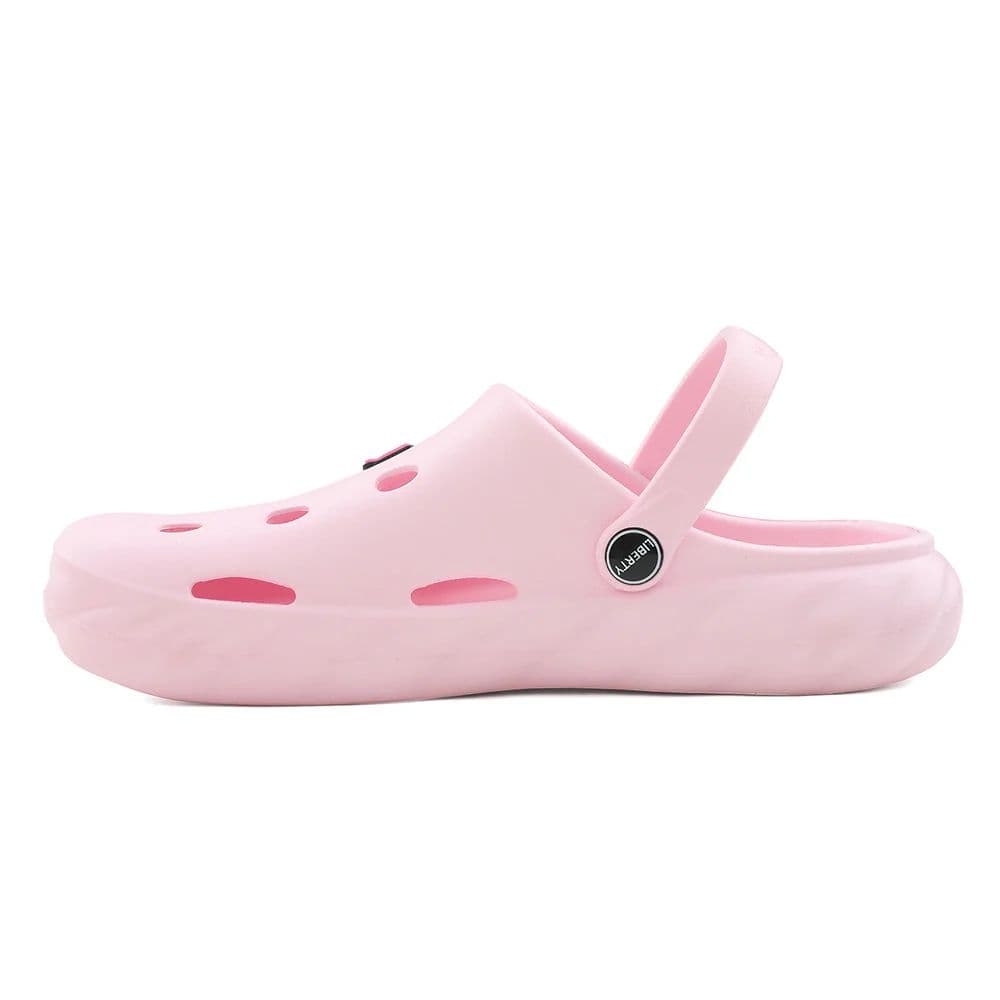 A-HA Pink Casual Clogs For Kids BEACHWALKK By Liberty — photo 3
