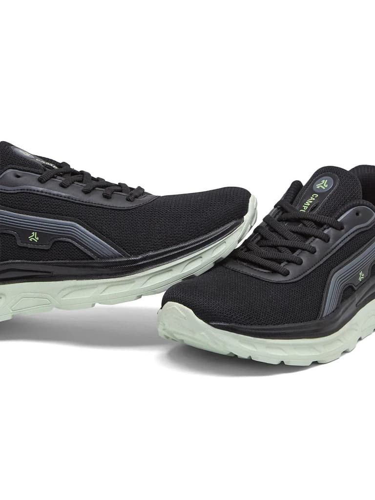 SKEDO Black Men's Running Shoes — photo 7