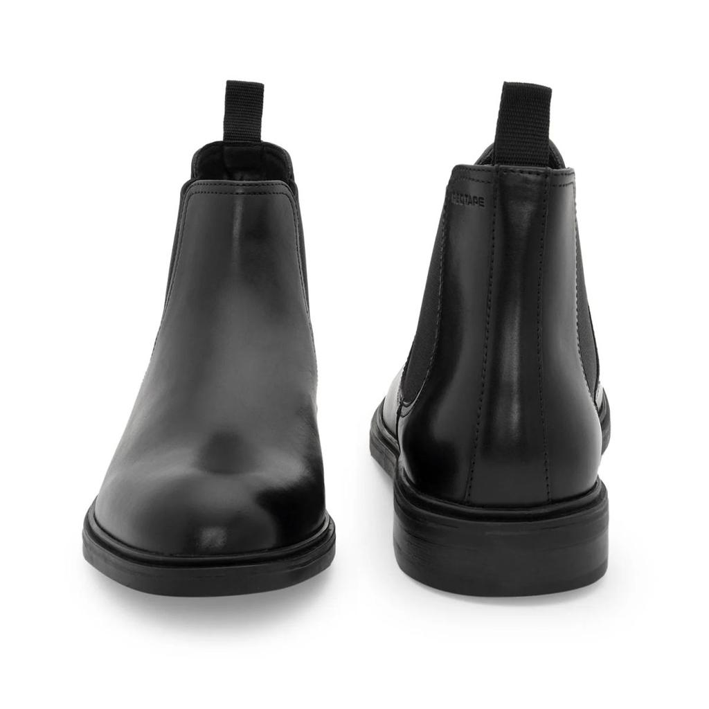 Chelsea Boots for Men in Black | Casual Leather Mid-Cut Boots — photo 4
