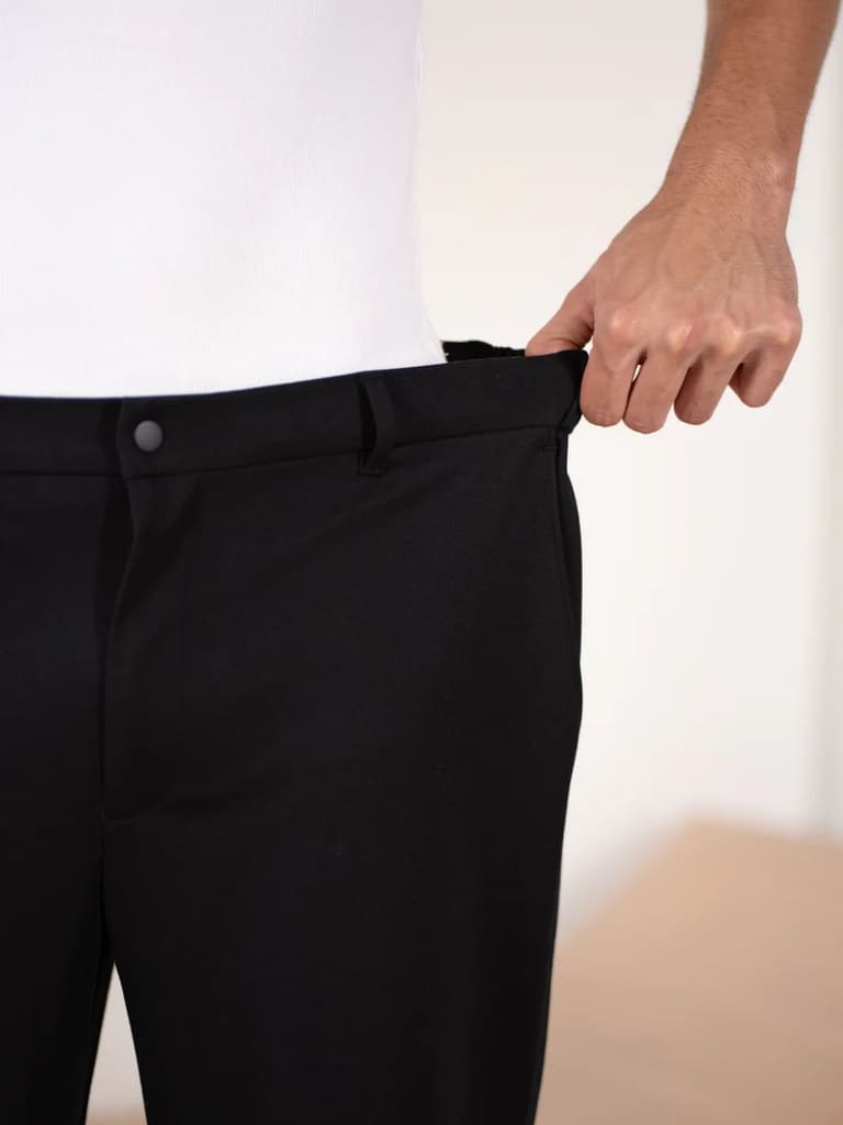 Compass Black Stretchable Travel Pants — photo 6