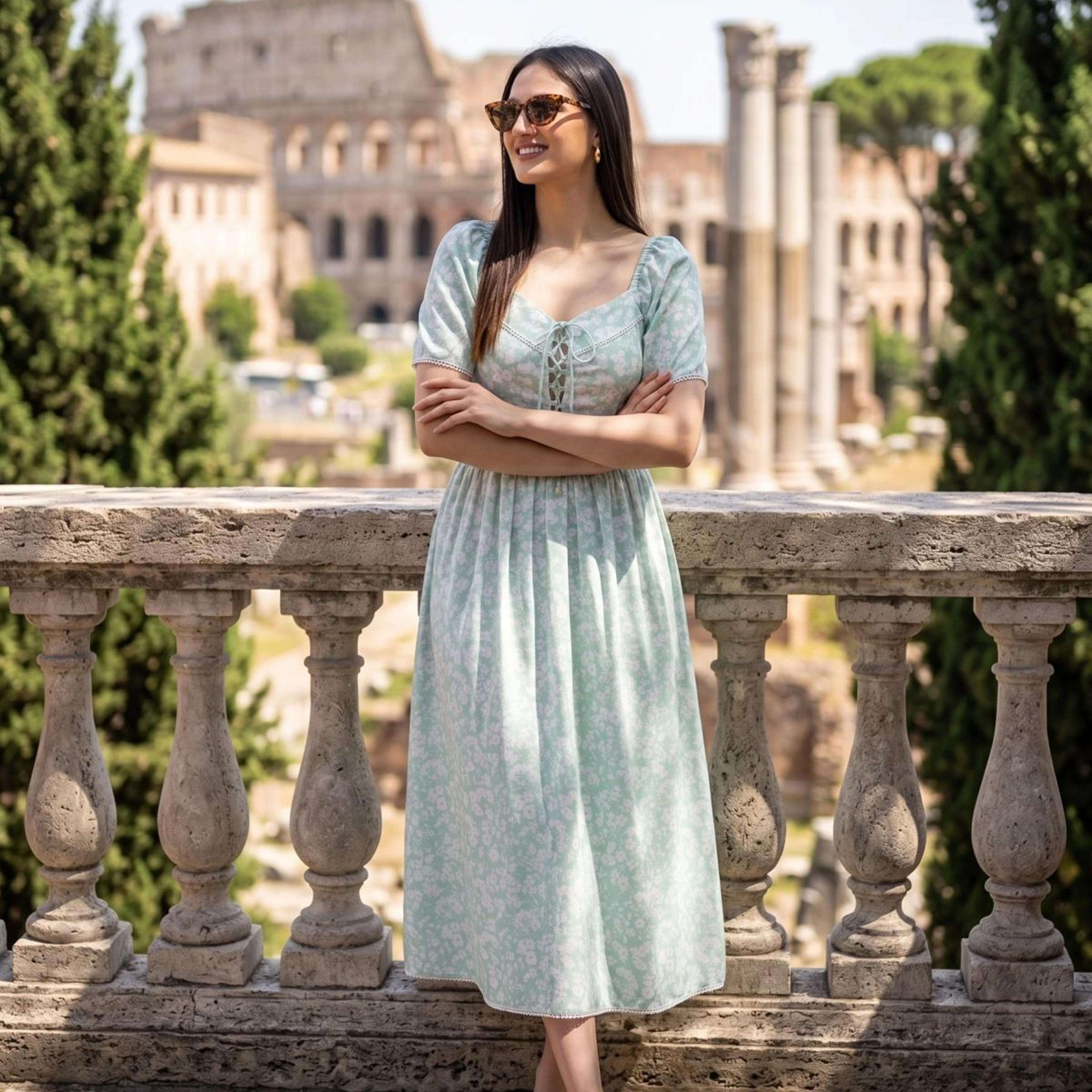 Miraya Floral Dress