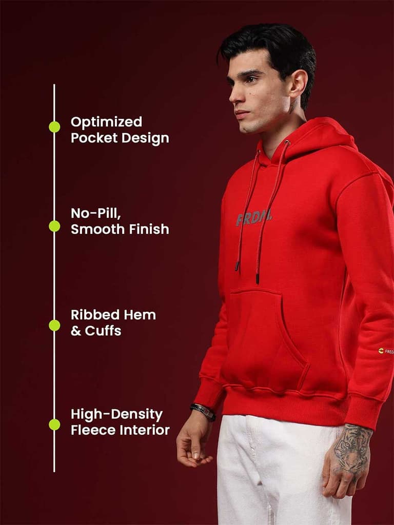 FRDM. Rouge Red Hoodie — photo 2