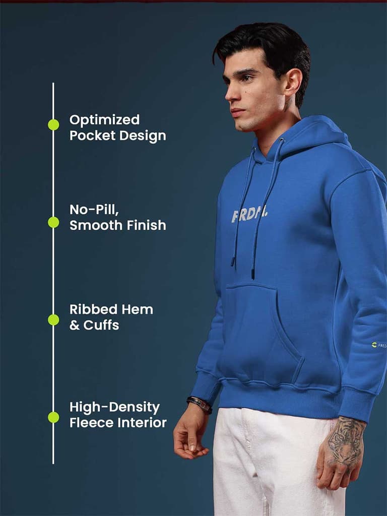 FRDM. Royal Blue Hoodie — photo 2