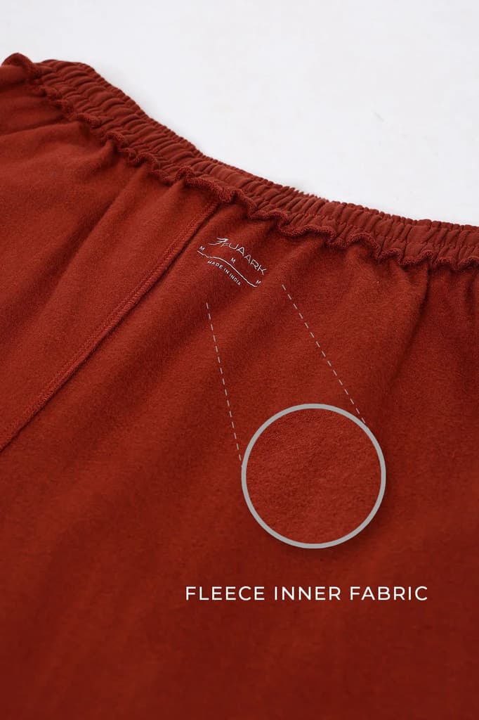 Laidback Relaxed Pants Rust — photo 5