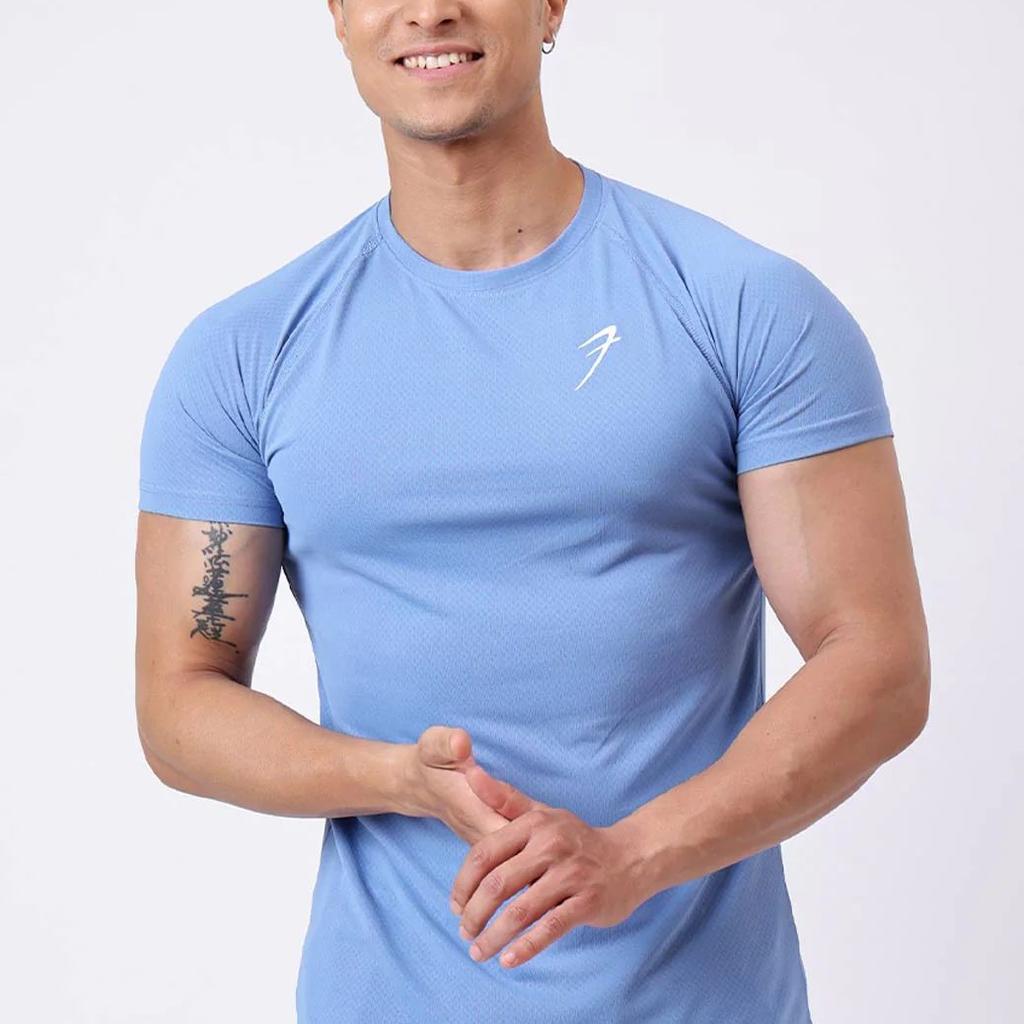 Slate T-shirt Light Blue