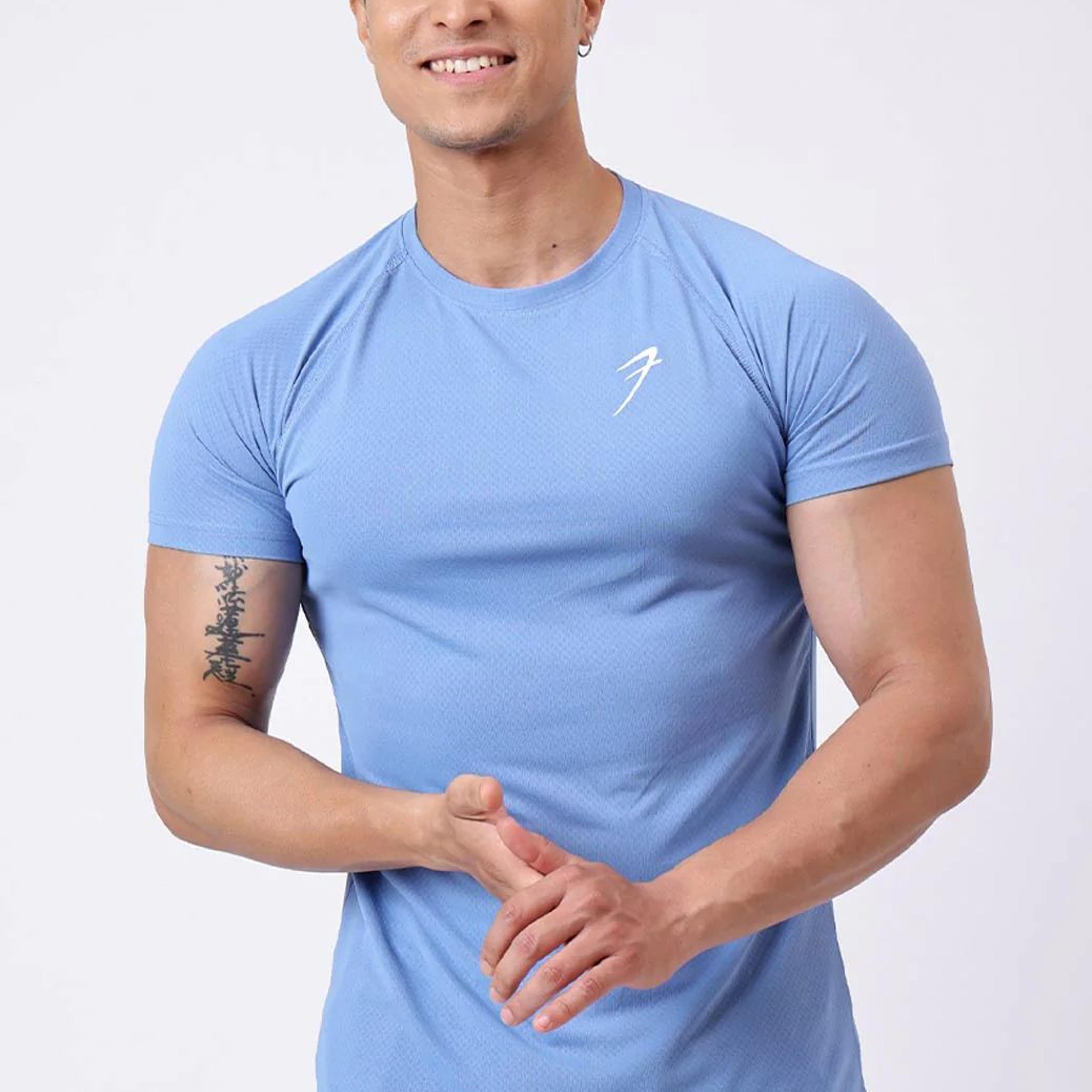 Slate T-shirt Light Blue