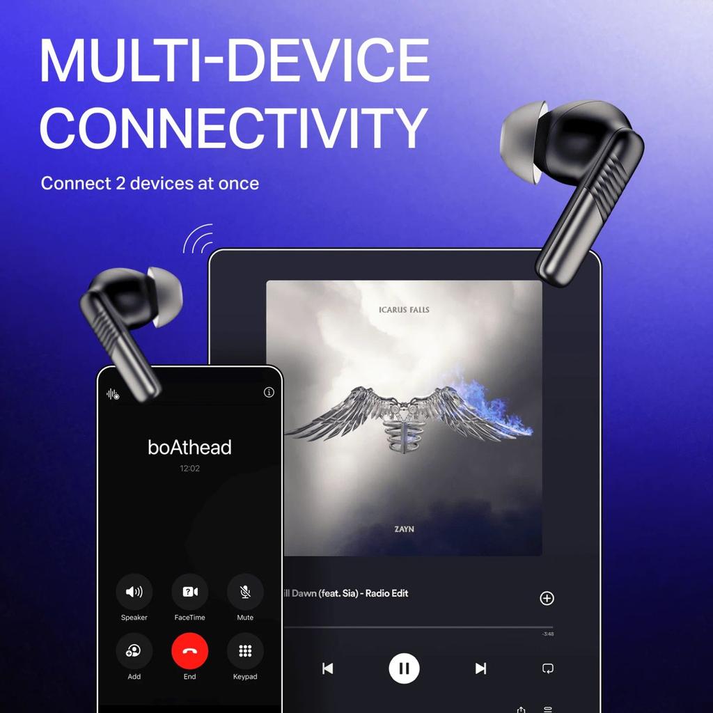boAt Airdopes Prime 412 | Wireless Earbuds with 50 Hours Playback, AI-ENx™ Calling, BEAST™ Mode & boAt Signature Sound — photo 6