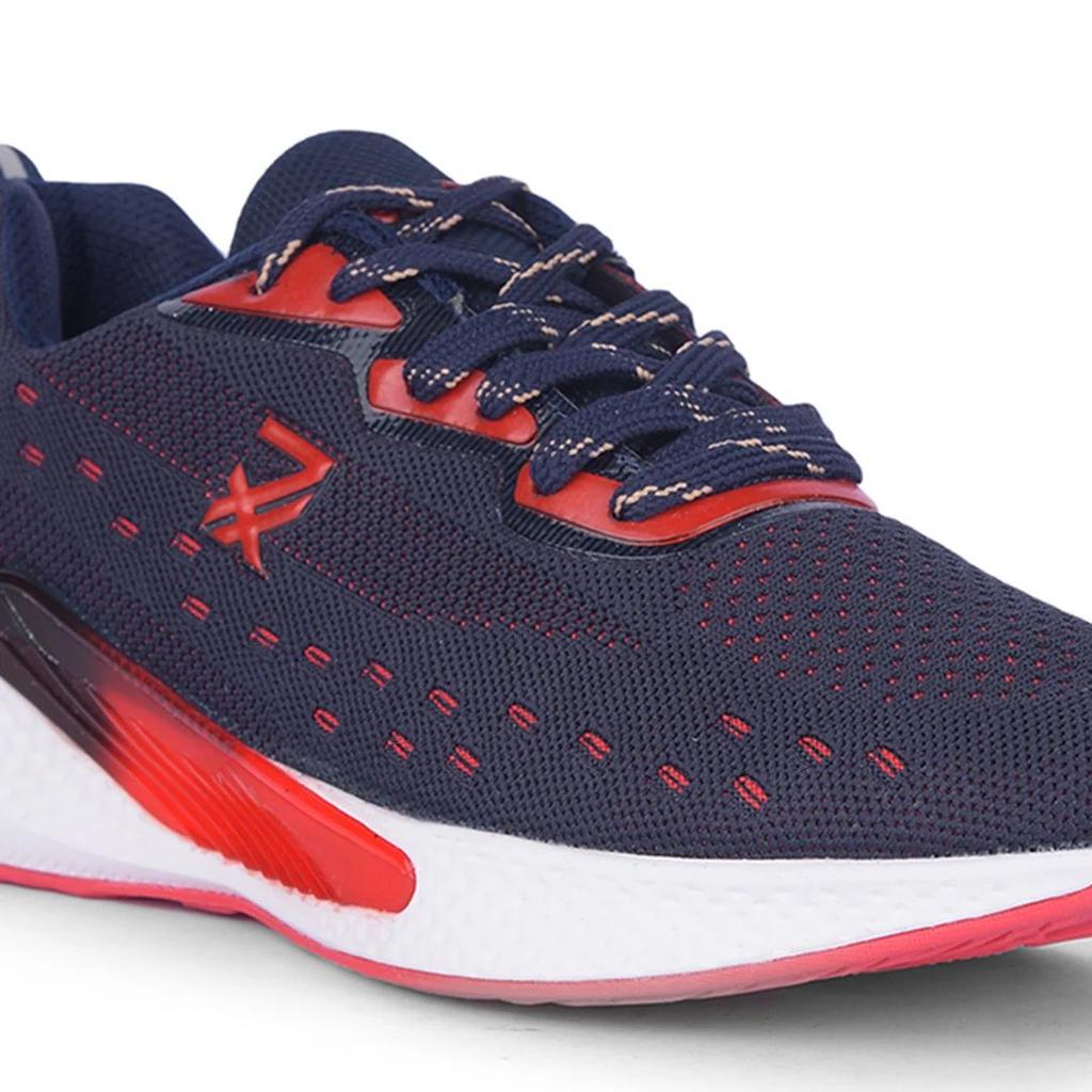 Leap7x By Liberty Men MALINGA Navy Blue Sports Lacing Shoes — photo 5