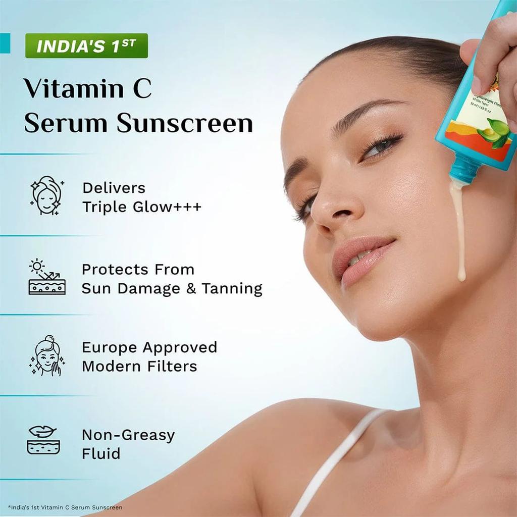 5% Vitamin C Complex Brightening Serum Sunscreen SPF 50+ PA++++