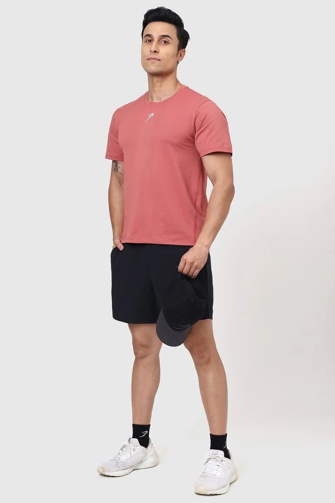 Pulse Running T-shirt Cranberry — photo 2