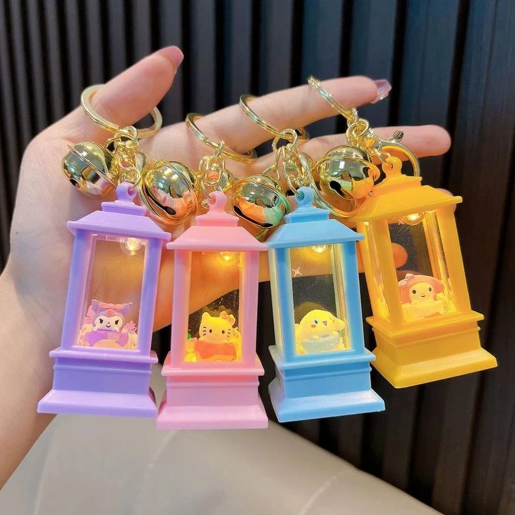 Kuromi Dome Keychain with Light | Cute & High-Quality Keychain