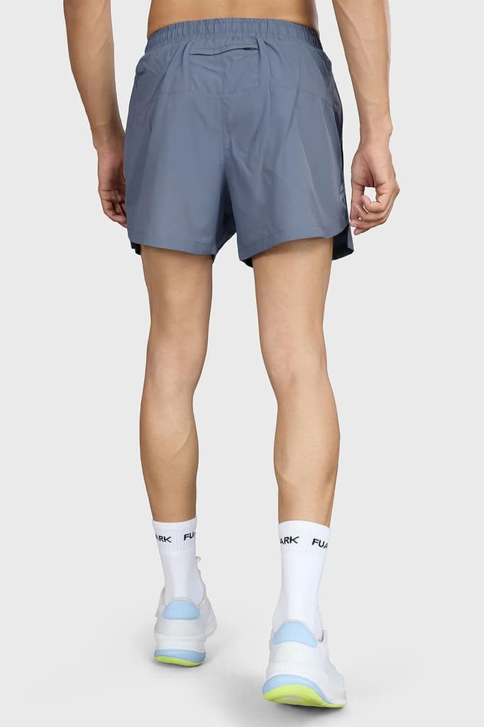 Pulse 4" Running Shorts Light Grey — photo 6
