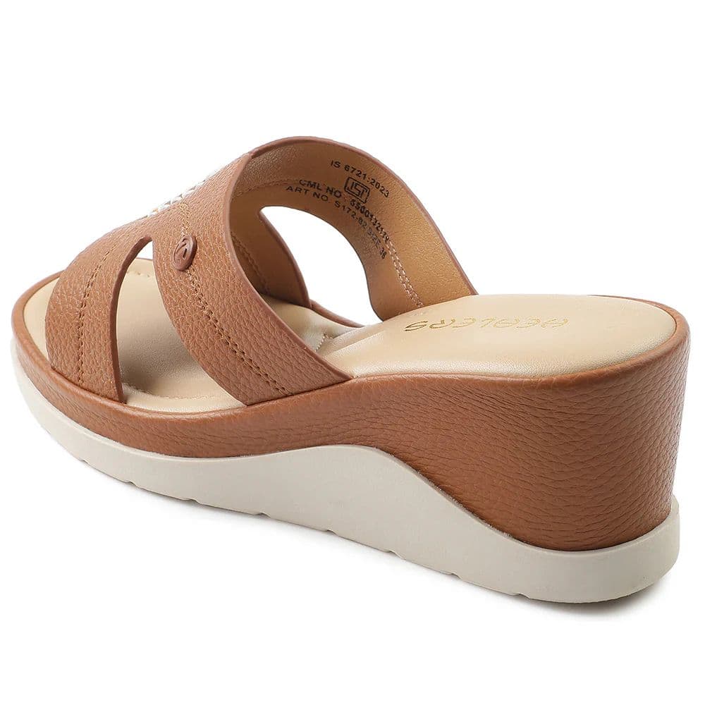 Healers Tan Casual Sandal For Women S172-02 By Liberty — photo 6